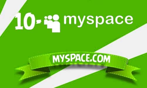 10 - myspace.com video paylaşım sitesi